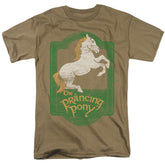 Lord Of The Rings Prancing Pony Sign Men's 18/1 Cotton Short-Sleeve T-Shirt